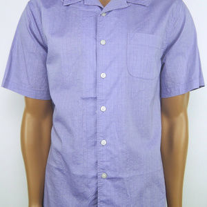 CREMIEUX Classics Short Sleeve Button Purple